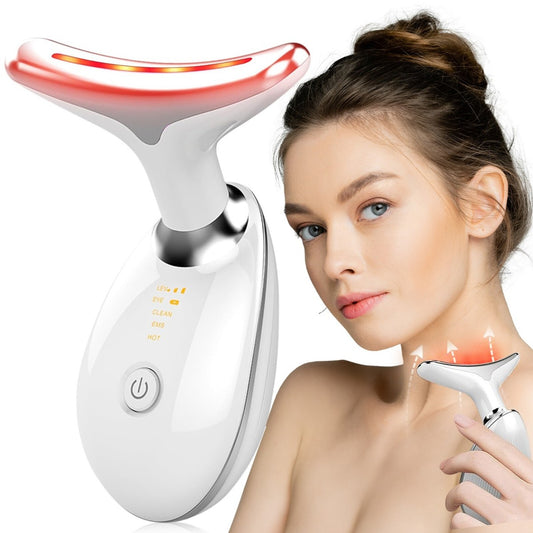 Adiós a la papada con nuestro masajeador facial