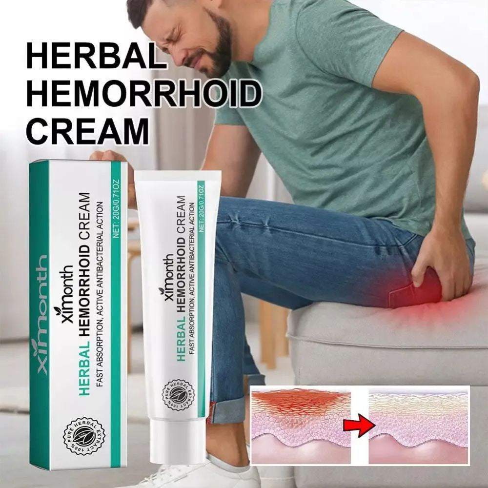 Alivio Natural con Herbal Hemorrhoid Cream 60g