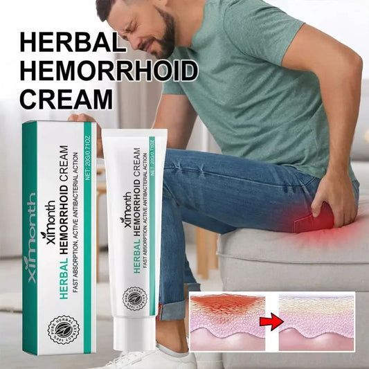 Alivio Natural con Herbal Hemorrhoid Cream 60g